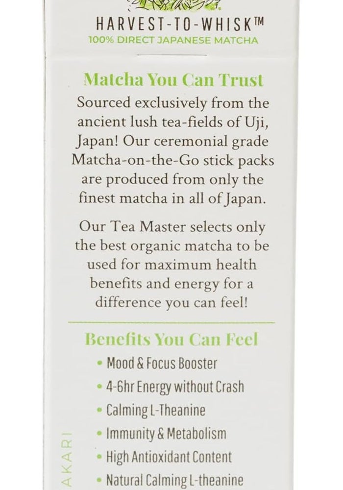 Matcha Kari Organic Green Tea Powder Sticks - Image 3